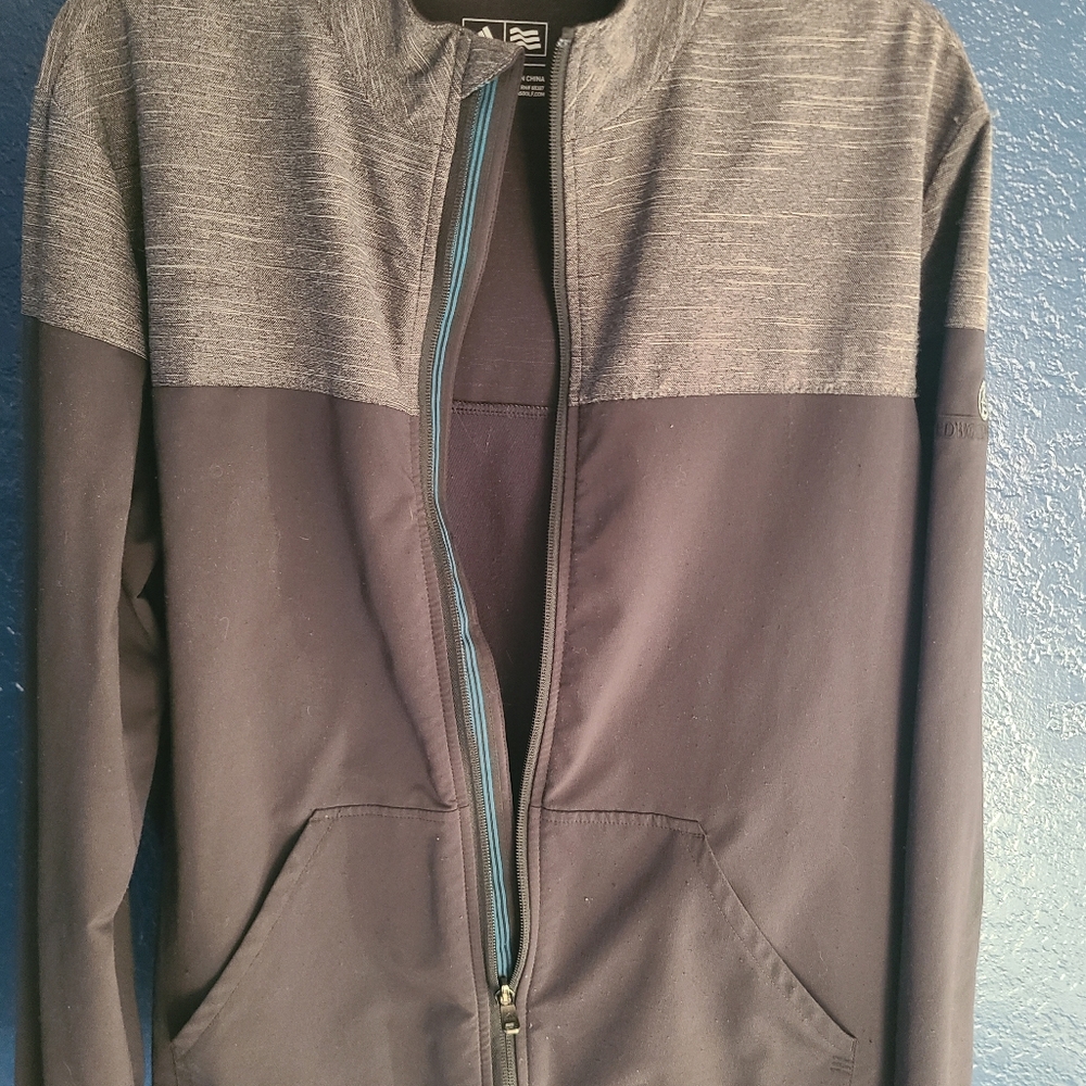 Adidas golf jacket, medium, black
